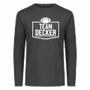 Decker Adult Tri-Blend T-Shirt - Long Sleeve