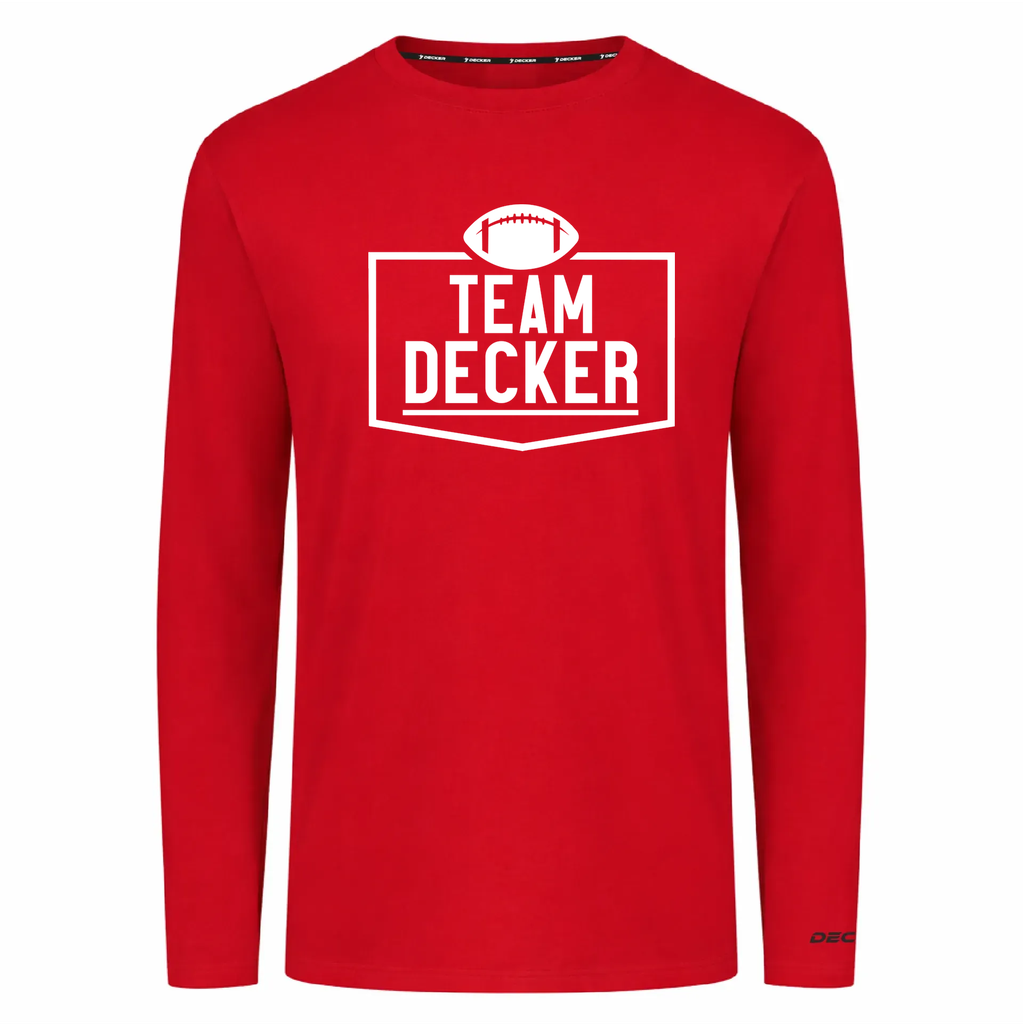 Decker Adult Tri-Blend T-Shirt - Long Sleeve