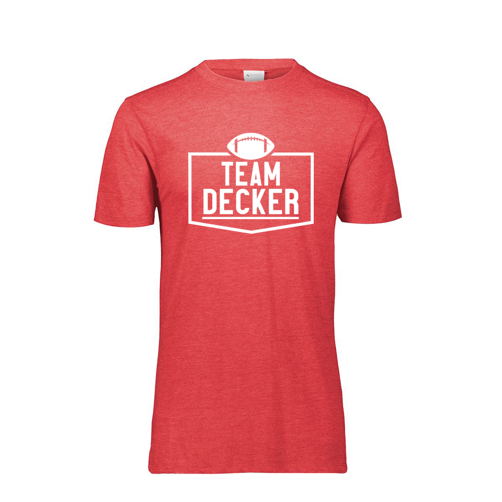 Decker Adult Tri-Blend T-Shirt - Short Sleeve