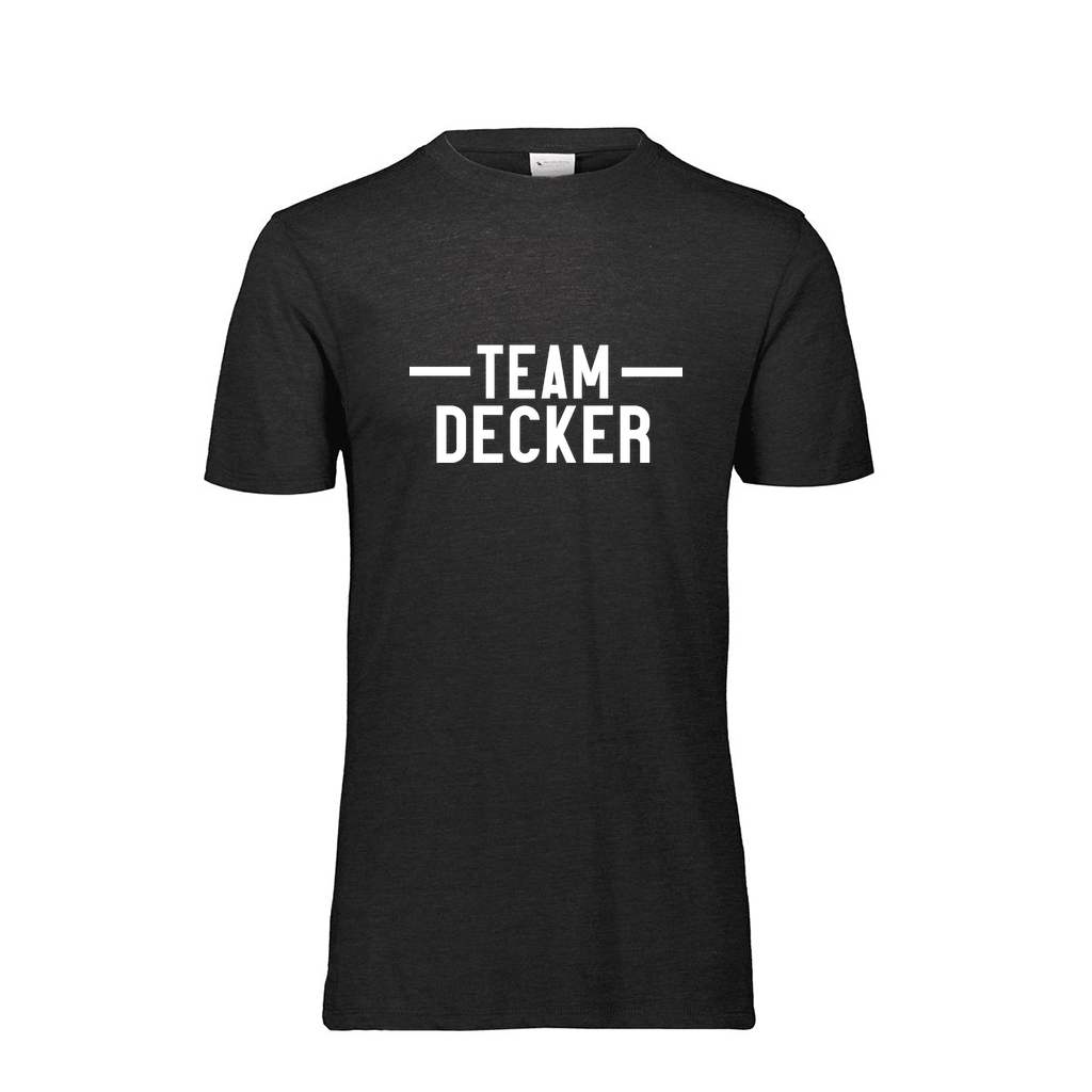 Decker Adult Tri-Blend T-Shirt - Short Sleeve