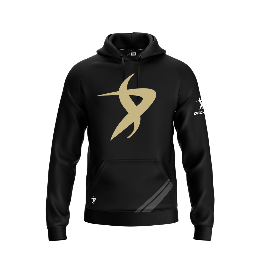 [FOLHSMBK-YXS-LOGO1] Decker Summit Hoodie (Black, Youth XS, Logo 1)