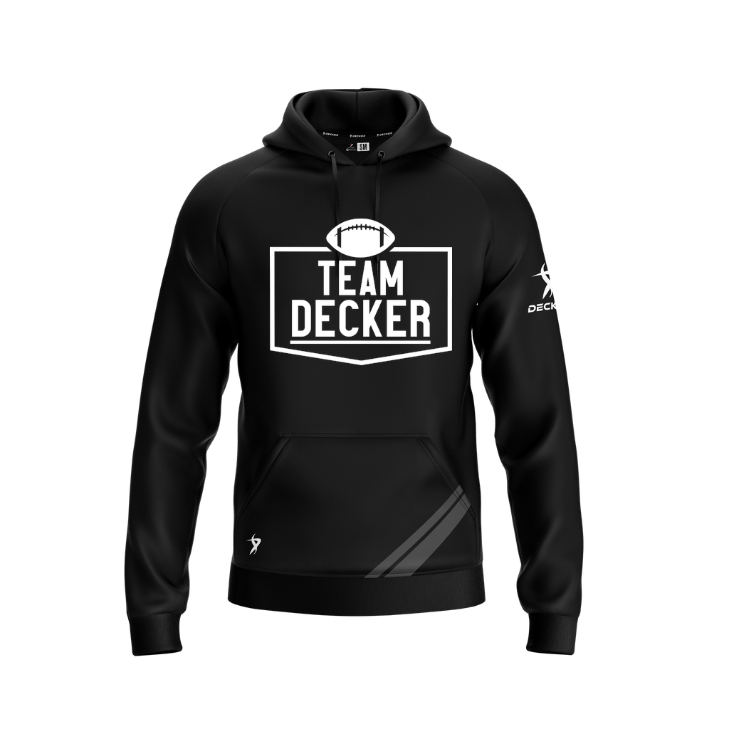[FOLHSMBK-YXS-LOGO1] Decker Summit Hoodie (Black, Youth XS, Logo 1)