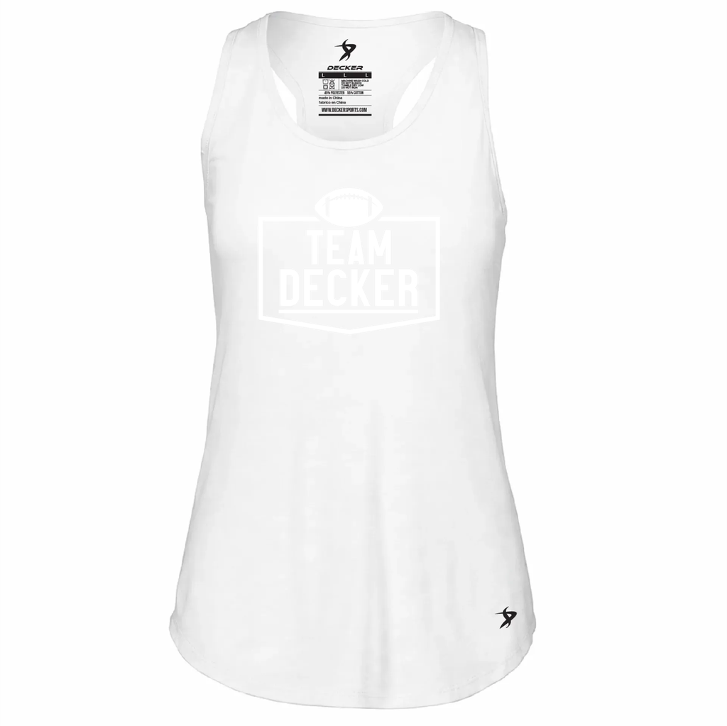 Decker Women's Tri-Blend Tank Top